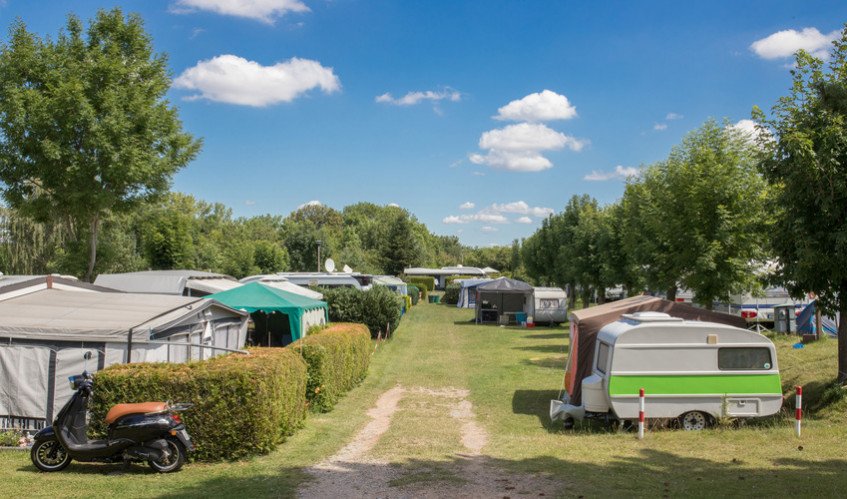 Camping am See Halberstadt Campingplatz